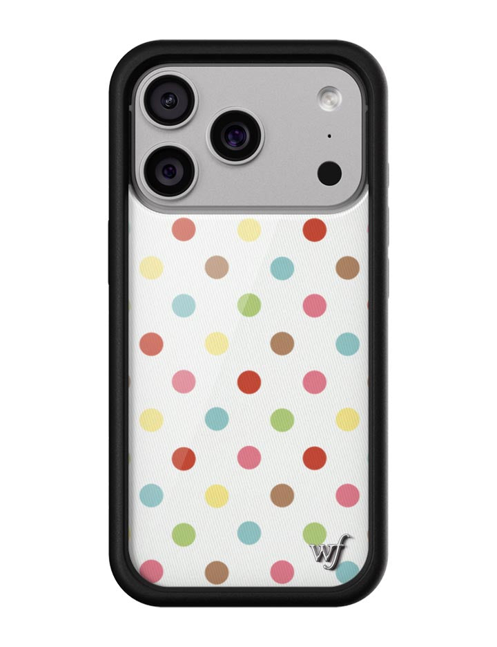 Confetti Polka Dots iPhone Case iPhone 17 Pro iPhone Case Wildflower Cases