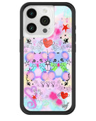 Cotton Candy Teddies iPhone Case by Wildflower iPhone 15 Pro iPhone Case Wildflower Cases