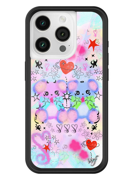 Cotton Candy Teddies iPhone Case by Wildflower iPhone 15 Pro iPhone Case Wildflower Cases
