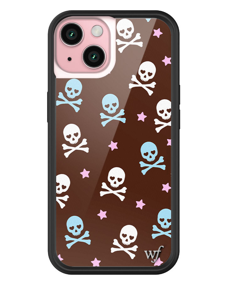 Cross Bones iPhone Case by Wildflower iPhone 15 iPhone Case Wildflower Cases