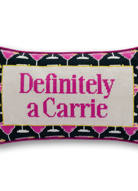 Carrie Needlepoint Pillow