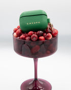 Leather Airpod Case - Green