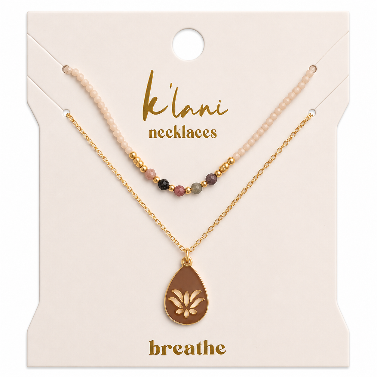 Breathe Necklace Set - New