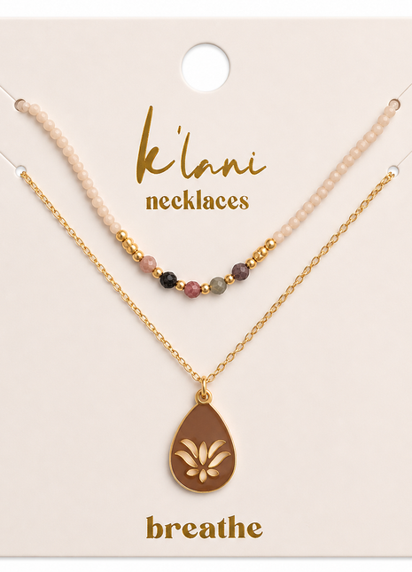 Breathe Necklace Set - New