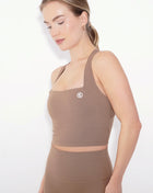 I Am Wonderful Halter Neck Beige Bra L Sports Bras KIMITH BRAND