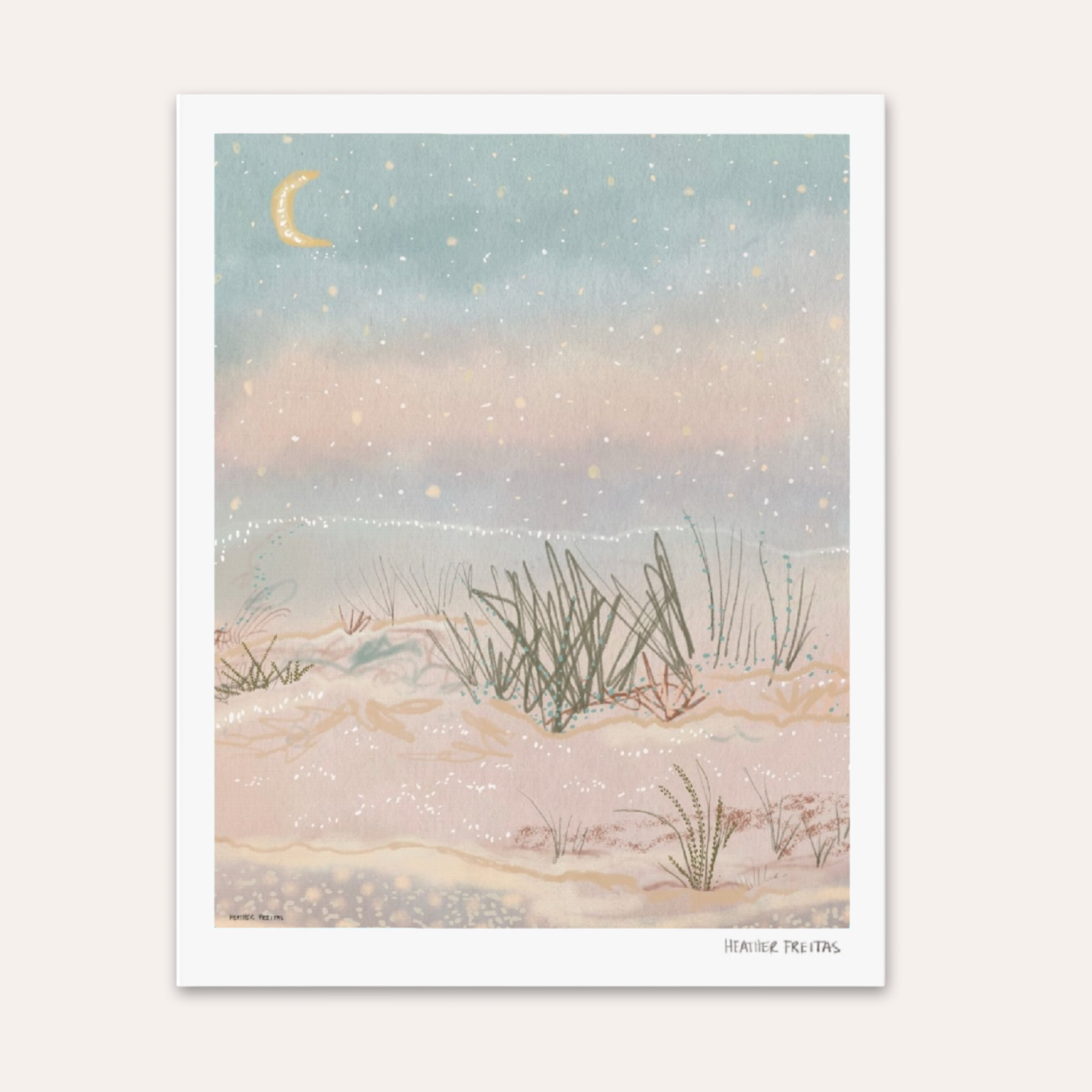Salt Hand Signed Fine Art Print