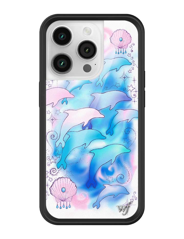 Dolphin Dreams iPhone Case iPhone 14 Pro iPhone Case Wildflower Cases