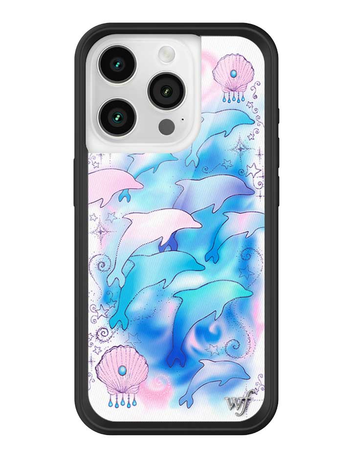 Dolphin Dreams iPhone Case iPhone 15 Pro iPhone Case Wildflower Cases