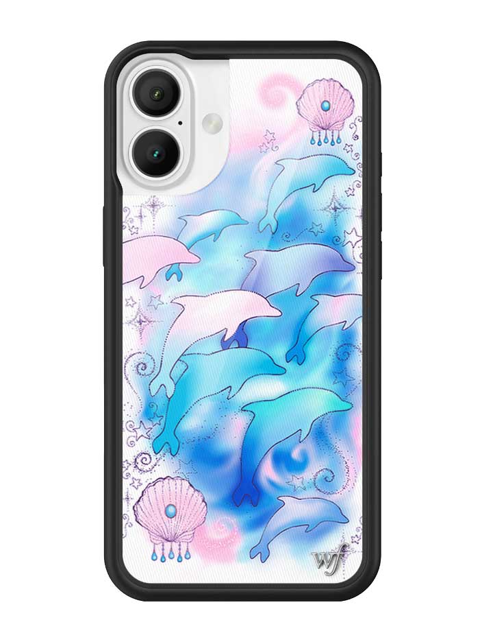 Dolphin Dreams iPhone Case iPhone 16 Plus iPhone Case Wildflower Cases