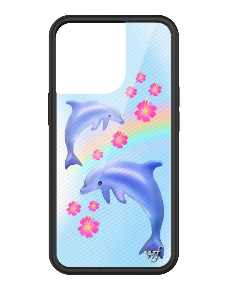 Dolphin Love iPhone Case iPhone 13 Pro iPhone Case Wildflower Cases
