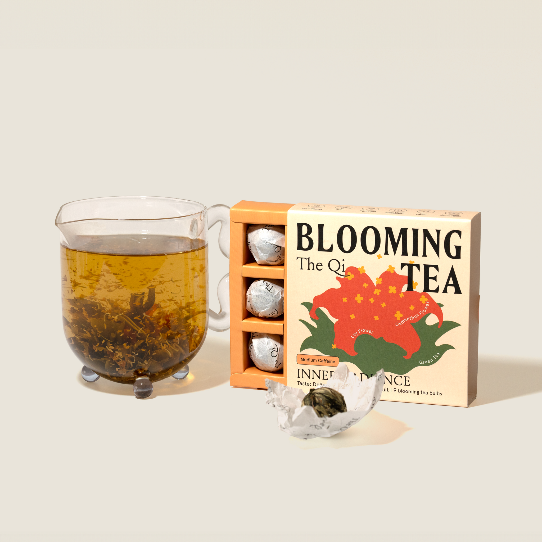 Inner Radiance Blooming Tea Coffee and Teas The Qi