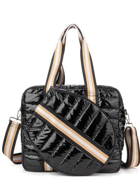 The Brooke | Tennis Puffer Duffel Sport Bag | 6 Colors