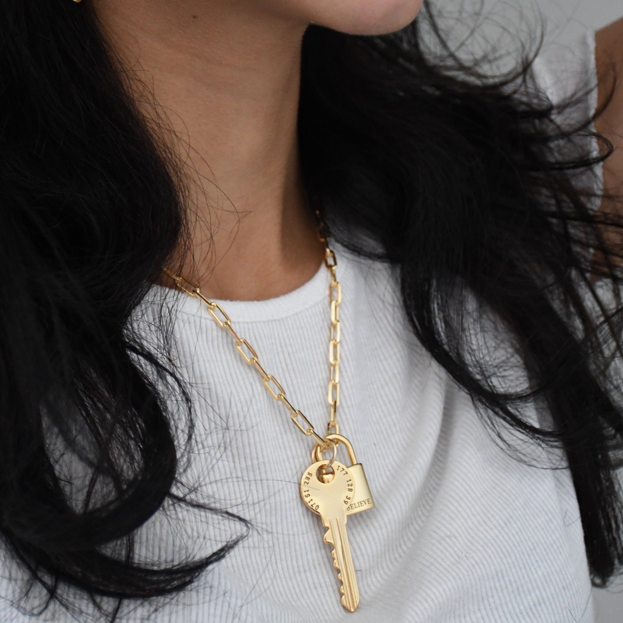Key To My Heart necklace Views & Co
