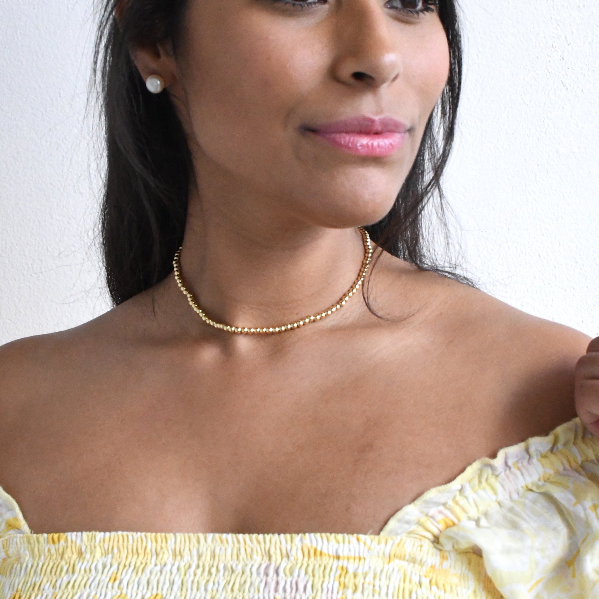 La Muela Necklace Set, 18k gold
