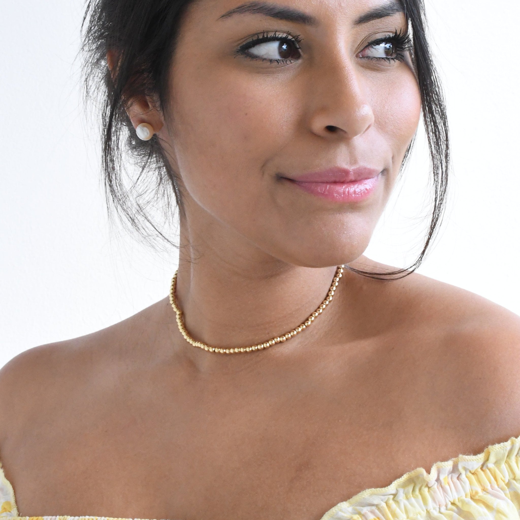 La Muela Necklace Set, 18k gold