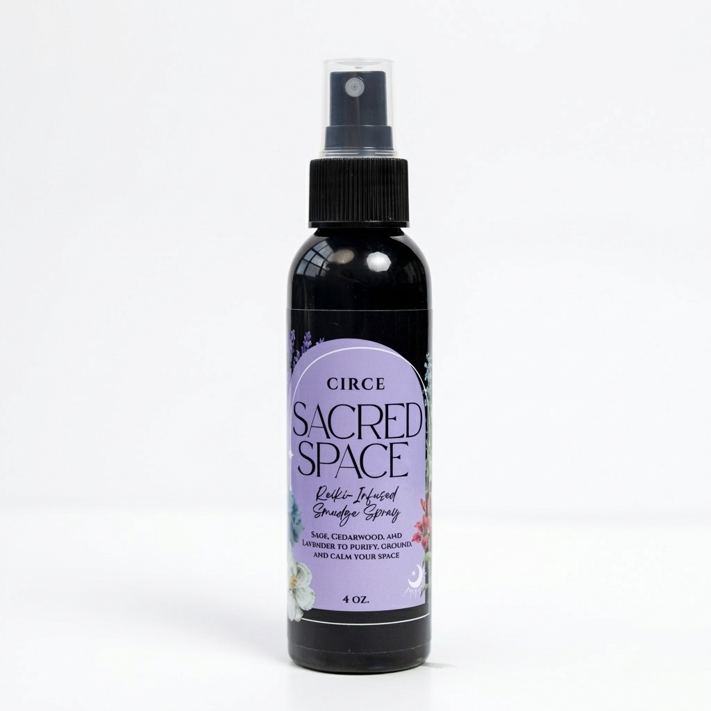 Sacred Space Sage Smudge Spray 4 oz.