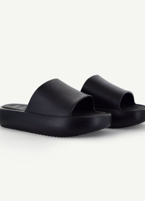 ST. TROPEZ: PLATFORM SLIDE - BLACK