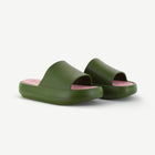 ST. TROPEZ: PLATFORM SLIDE - OLIVE