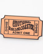 Emotional Rollercoaster Enamel Pin