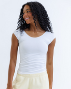 The Essential Tee White Tops Downeast