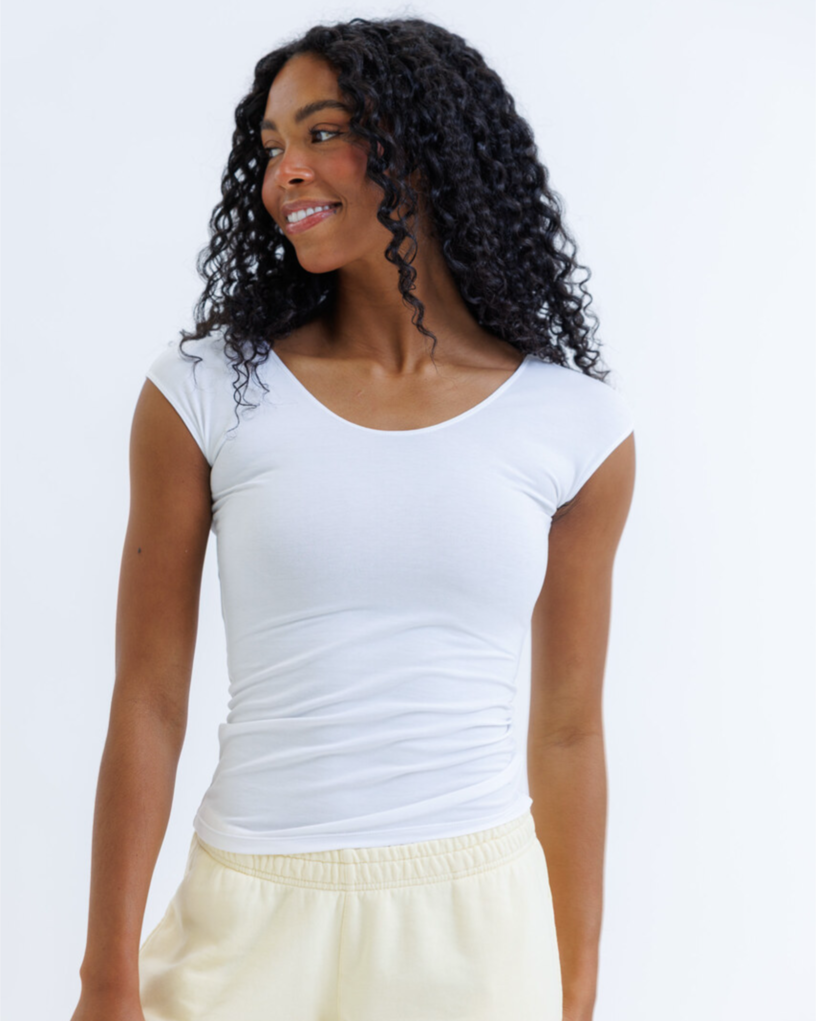 The Essential Tee White Tops Downeast