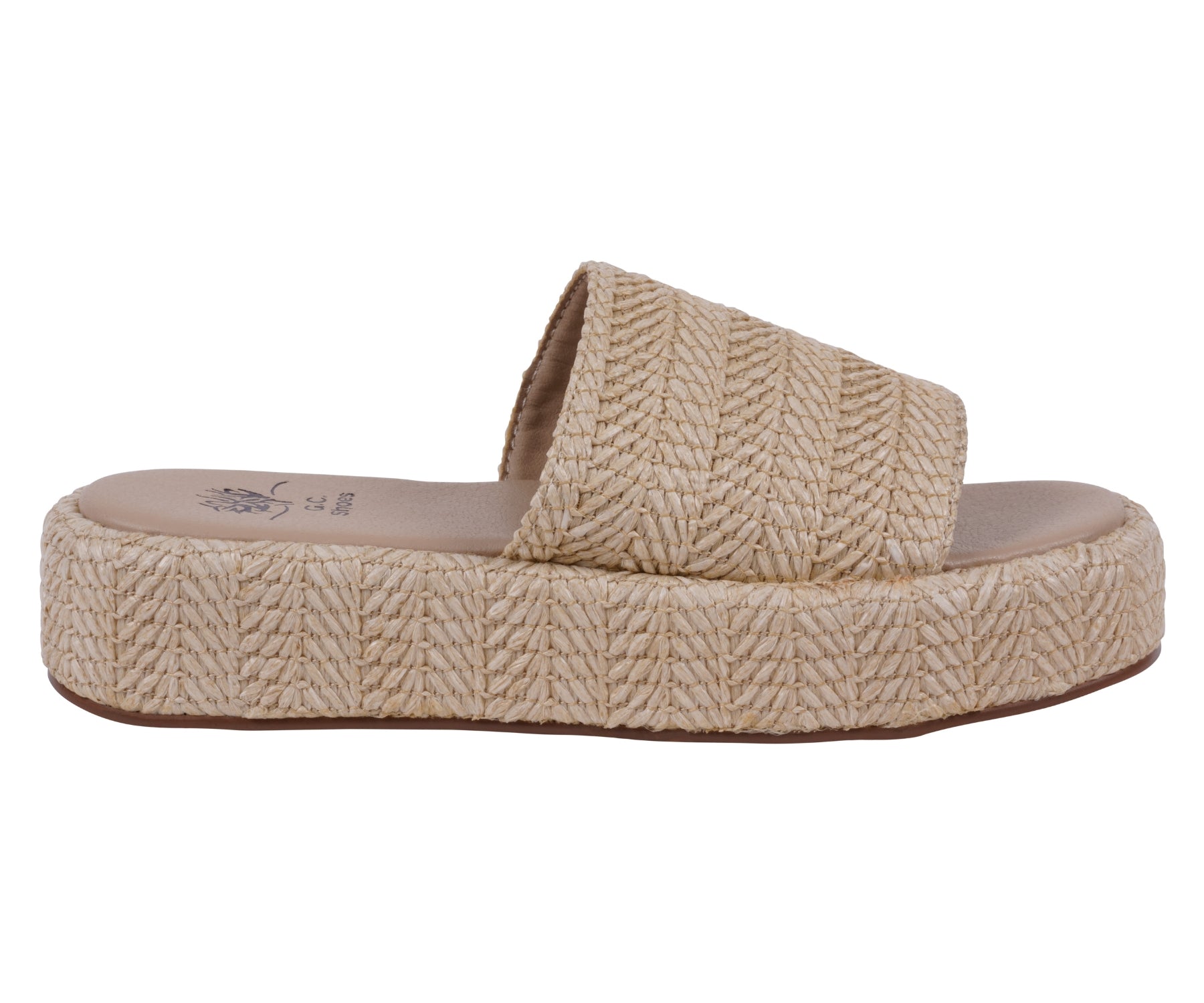 Women's Evie Natural Platform Sandal