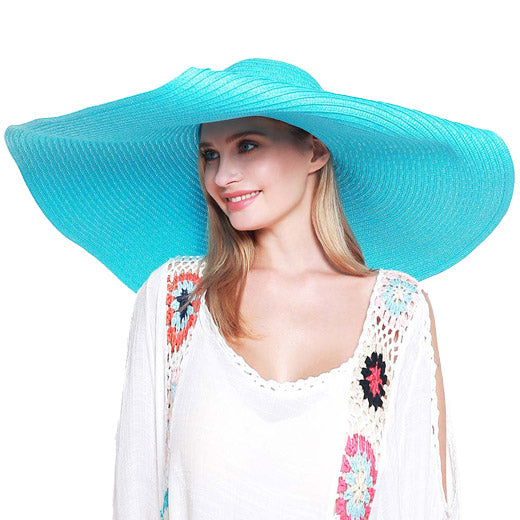 Extra Wide Brim Straw Sun Hat