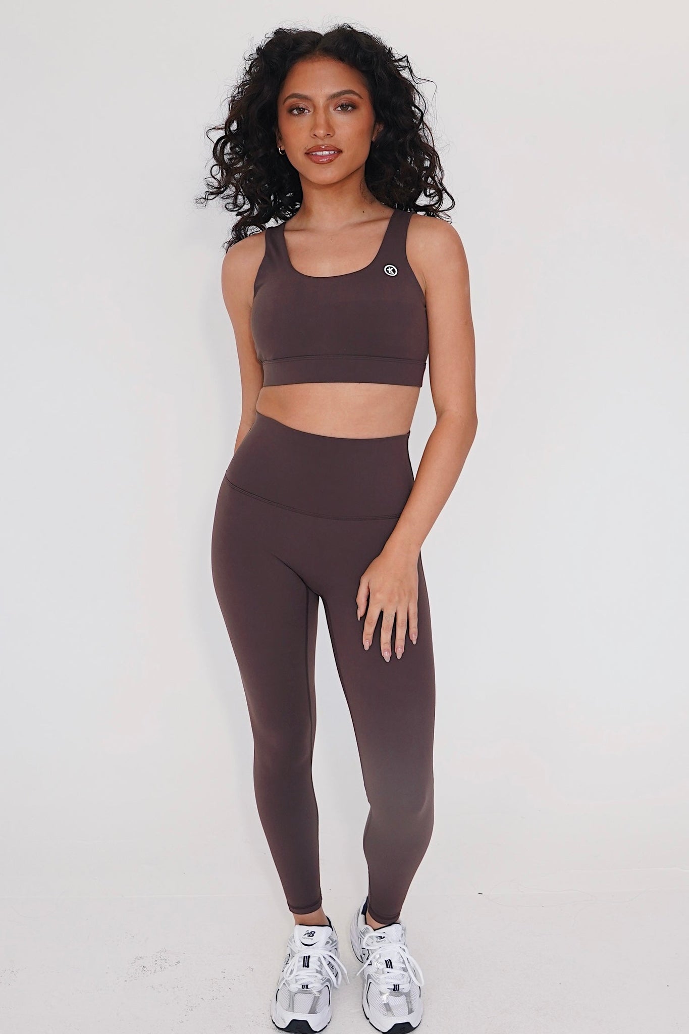 I am Beautifully Radiant Quick Dry Coffee Yoga Legging Leggings KIMITH BRAND