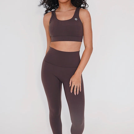 I am Beautifully Radiant Quick Dry Coffee Yoga Legging