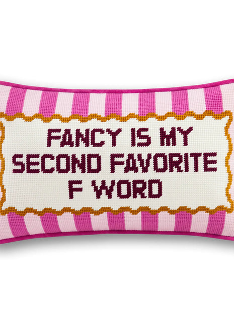 Fancy Needlepoint Pillow
