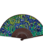 Van Gogh Irises Folding Hand Fan