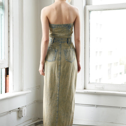 UNBEATABLE MEMORIES MIDI DRESS