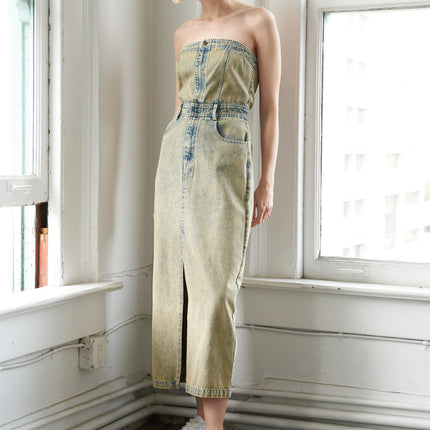 UNBEATABLE MEMORIES MIDI DRESS