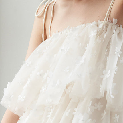 Always On The Go Tulle Mini Dress