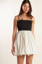 Patio Sunsets Combination Mini Dress