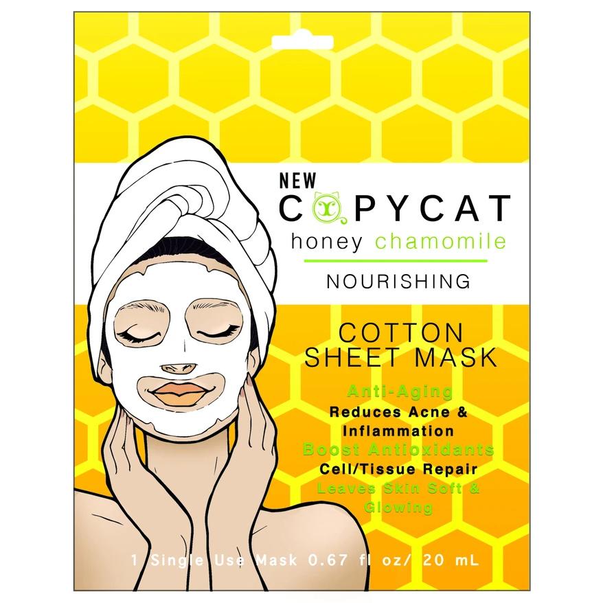 Honey Chamomile nourishing face mask (1 pack)