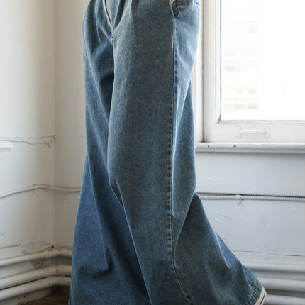 SOMEWHERE UP ABOVE DENIM PANTS