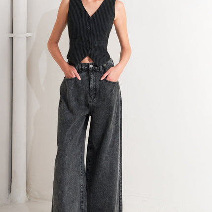 TAKE MY WORD DENIM PANTS