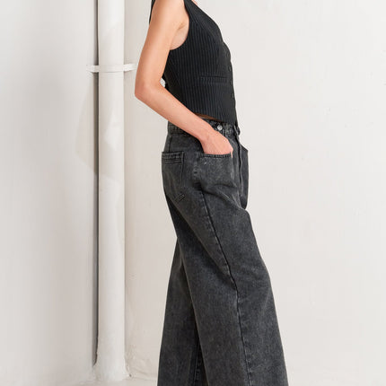 TAKE MY WORD DENIM PANTS