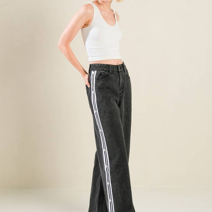 ELEGANT ELEVATION DENIM PANTS