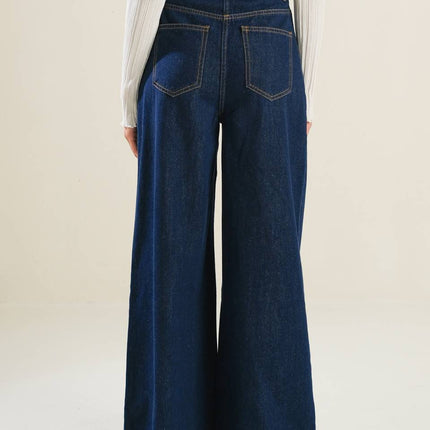CRISP CANVAS DENIM PANTS