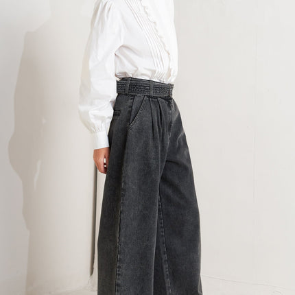 THINK OF ME DENIM PANTS