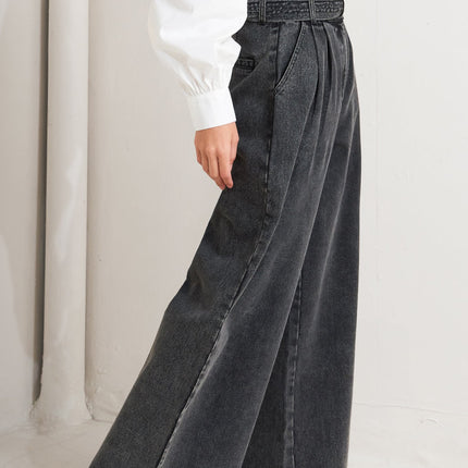 THINK OF ME DENIM PANTS