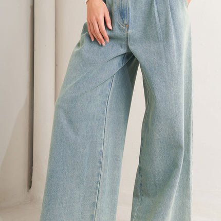 THINK OF ME DENIM PANTS