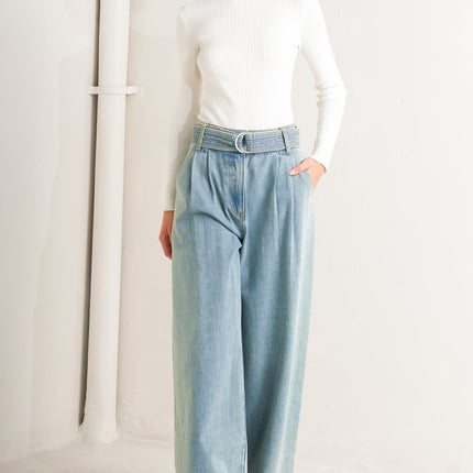 THINK OF ME DENIM PANTS