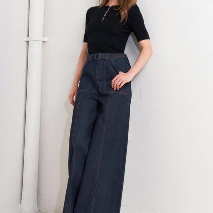 URBAN PANEL DENIM PANTS