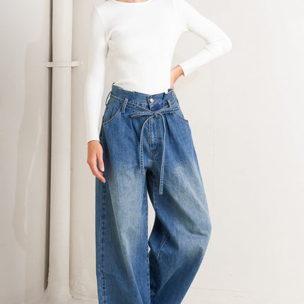 The Everyday Cinch Denim Pants