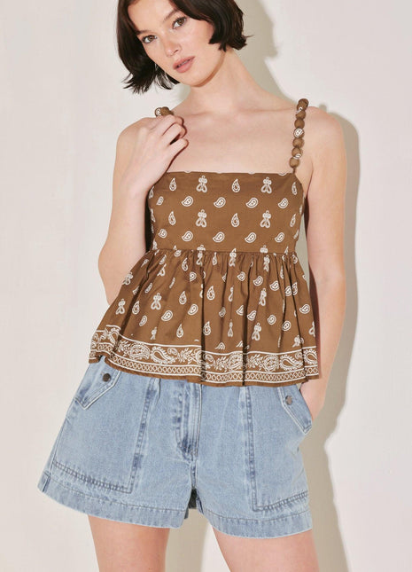 FREE SPIRIT MODE WOVEN TOP
