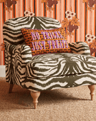 No Tricks Needlepoint Pillow