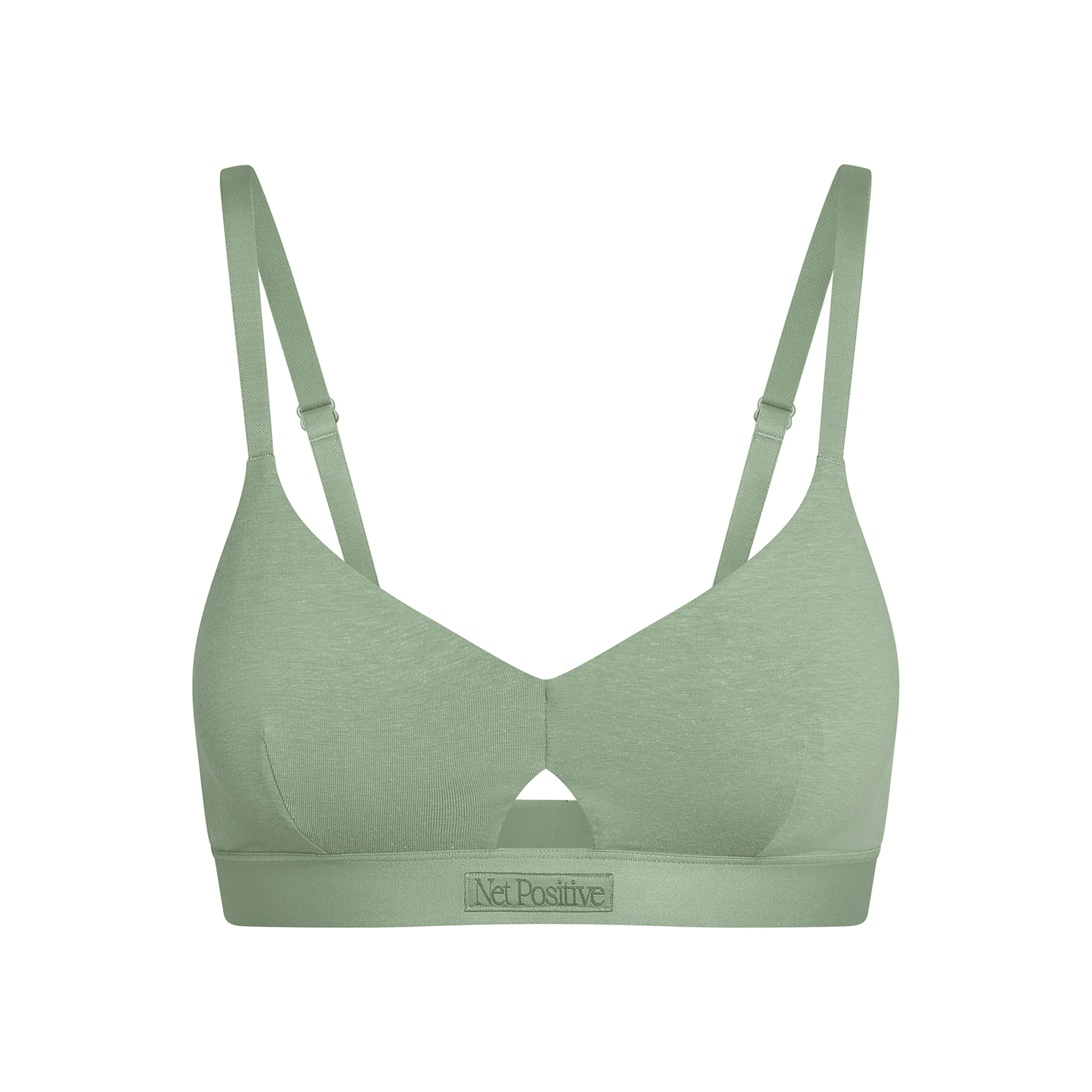 Keyhole Bra, in Matcha